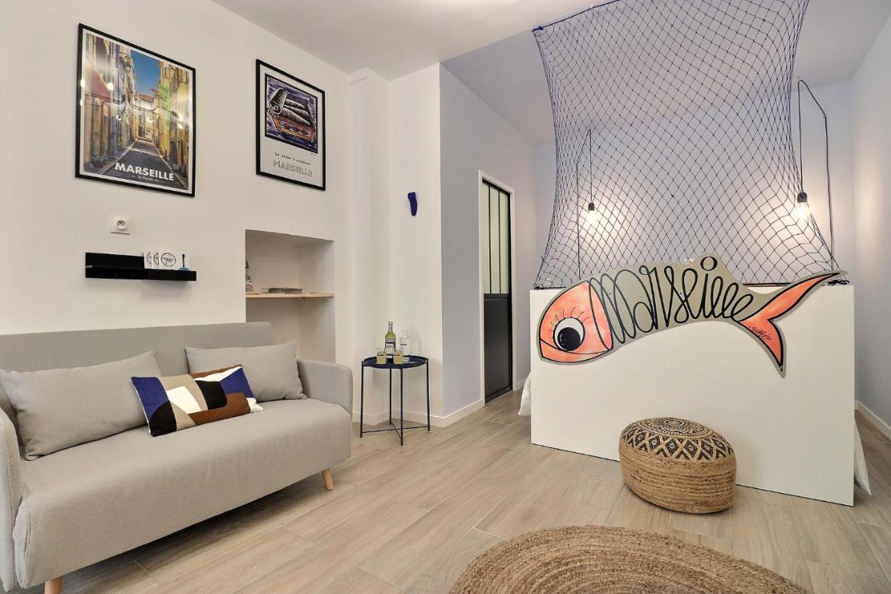 La Sardine Du Panier Apartment Marseille Ngoại thất bức ảnh