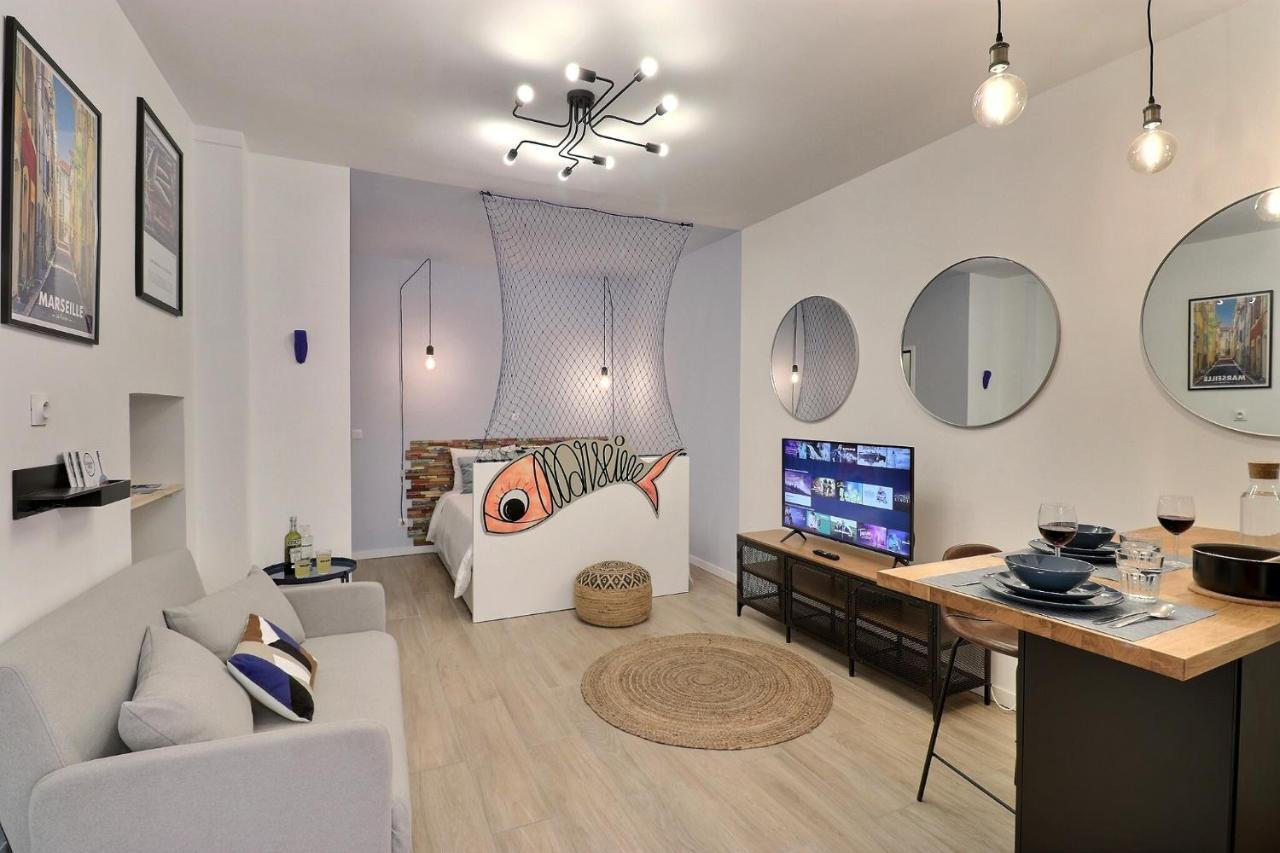 La Sardine Du Panier Apartment Marseille Ngoại thất bức ảnh