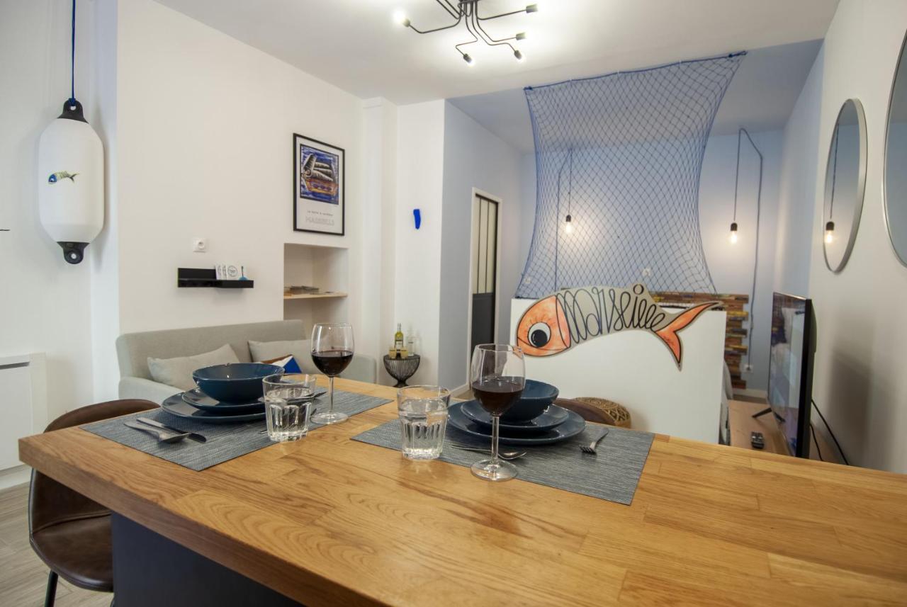 La Sardine Du Panier Apartment Marseille Ngoại thất bức ảnh
